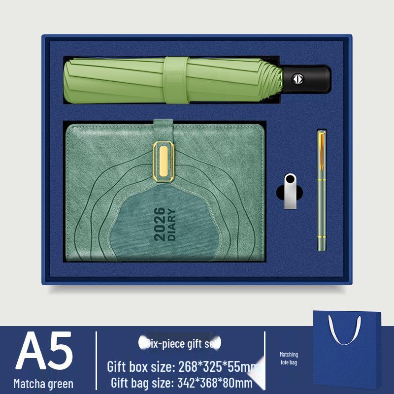 2026 Premium Engraved Notebook – Ideal for Students & Colleagues, Perfect as a Work Diary or Gift