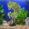 Fish Tank Simulation Tree Aquarium Decoration Realistic Plastic Aquarium Tree Decor Aquatic Landscape Ornament for Home Office
