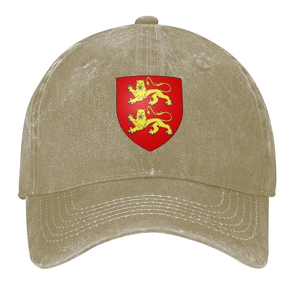 Normandy Coat of Arms Baseball Cap Brand Man cap Luxury man cap hard hat mens big size hat Mens Caps Womens