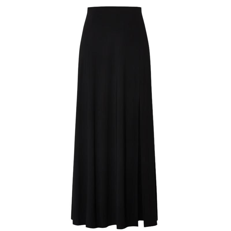 MOCo. A-Line High-Waist Long Skirt S