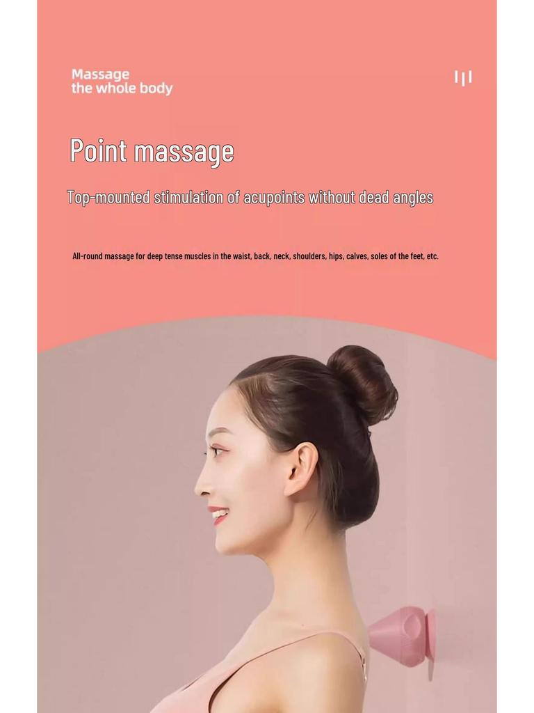 Silicone Suction Cup Massage Ball for Foot & Back Muscle Relaxation