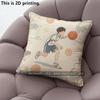 Sporty Anime Style Throw Pillow Covers Pattern Cushion Cover Suitable for Sofa Bedroom Car Pillow Cover