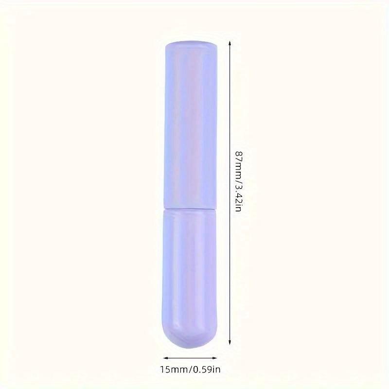 Portable Silicone Lip Brush Q Soft Small Round Head Lip Brush Stick Lipstick Brush Blending Concealer Brush Mini Novice Makeup Brush