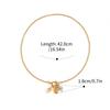Charms Stainless Steel Conch Seashell Ceramic Beads Pendant  Women's Necklace Fashion Summer Jewelry 18K Gold Plated Gift