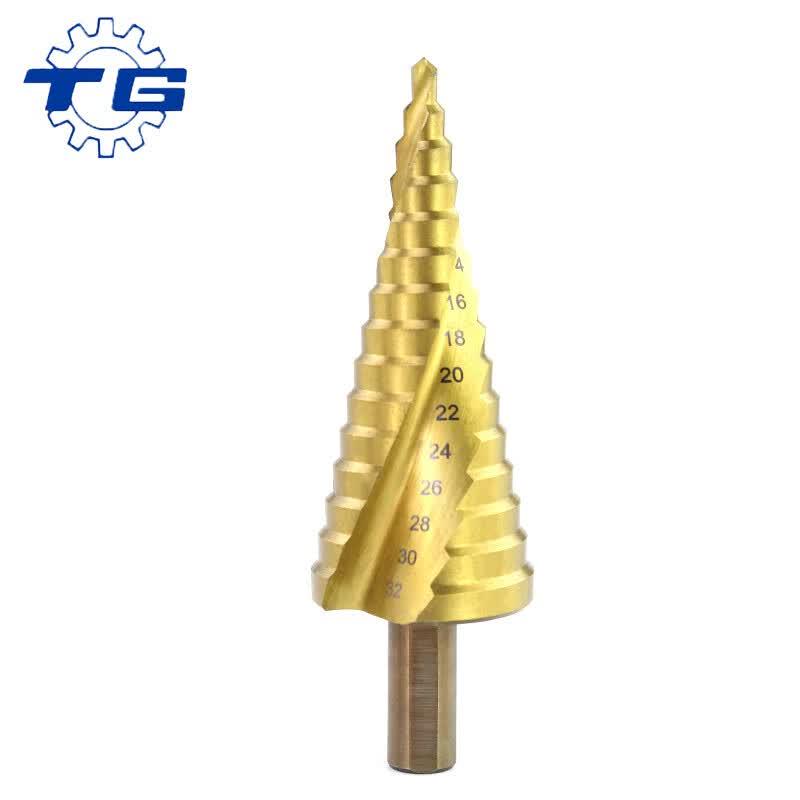 TGGJ TG TianGong 4241 HSS Spiral Flute Step Drill Bit