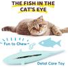 Cat Teething Toys, Fun Cat Fish Toy for Kittens Dental Care, Cat Treating Dispensing Toy No Catnip Included, Durable Cat Chew Toy (1 PCS), Green
