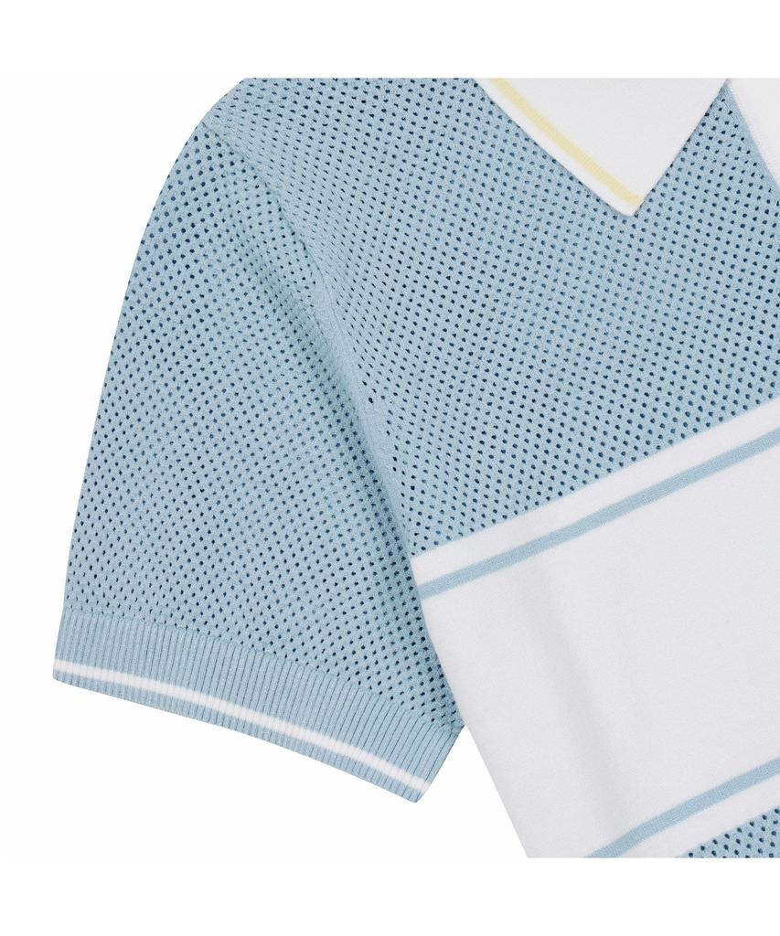 Goldeunbeeo (W) Chest Border Emb Collar Sweater G5Wam26311Bux