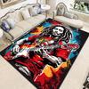 Bob Marley Culture Print Flannel Area Rug Non‑Slip Floor Mat For Couch Bedroom Game Room Living Room Home Holiday Decor Gift