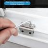 Stainless Steel Window Sash Stopper Adjustable Window Limiter Lock  Window Anti-Theft