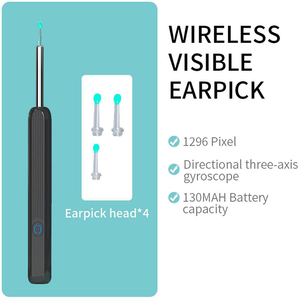 Ear Spoon Replacement For NE3 Wireless Smart Visual Ear Cleaner Otoscope Ear Wax Camera Removal