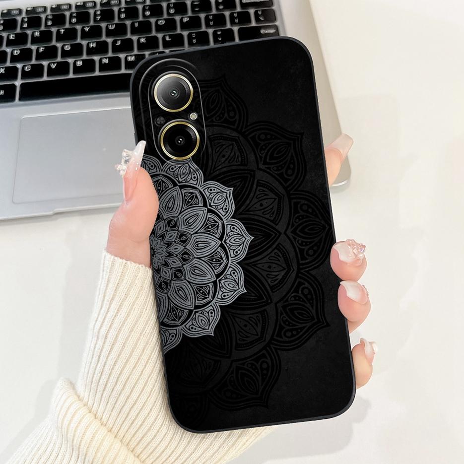 For Realme C67 4G Case RMX3890 Fashion Candy Painted Cover Soft Silicone Phone Case For Realme C67 C 67 RealmeC67 4G Fundas Capa