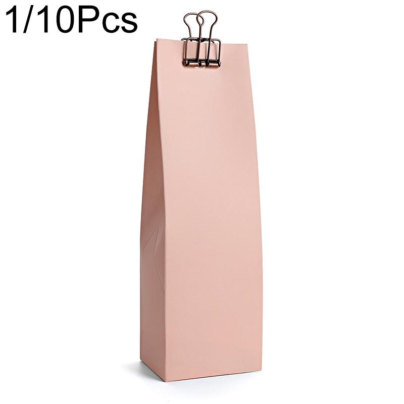 

1 шт./10 шт. Пакеты для печенья и конфет, Фестивальный красочный пакет для подарков, Подарочная упаковка из крафт-бумаги с зажимами, Свадьба, Доступно несколько вариантов 1pcs