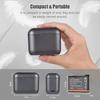 Battery Charger with 2 Battery Channels Charging Box with USB Port Pocket Charging Case with