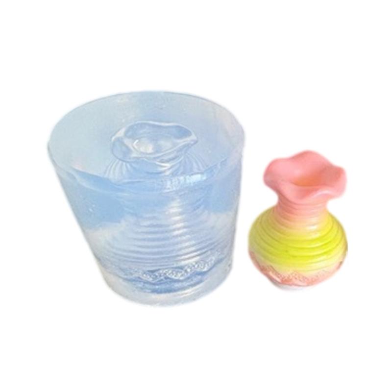 Silikon-Bastelform Perfekt zur Herstellung von Miniaturvasen Geeignet für Bastelprojekte Puppenhäuser Ornamente und Schmuck
