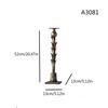 Retro Creative Candle Holders Living Room Desktop Candlestick Luxury Bedroom Decoration Ornament Home Decoration Accessories