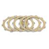 Clutch Kit Iron Friction Plates for Honda NT NV VRX 400 Steed 400 1983-2002