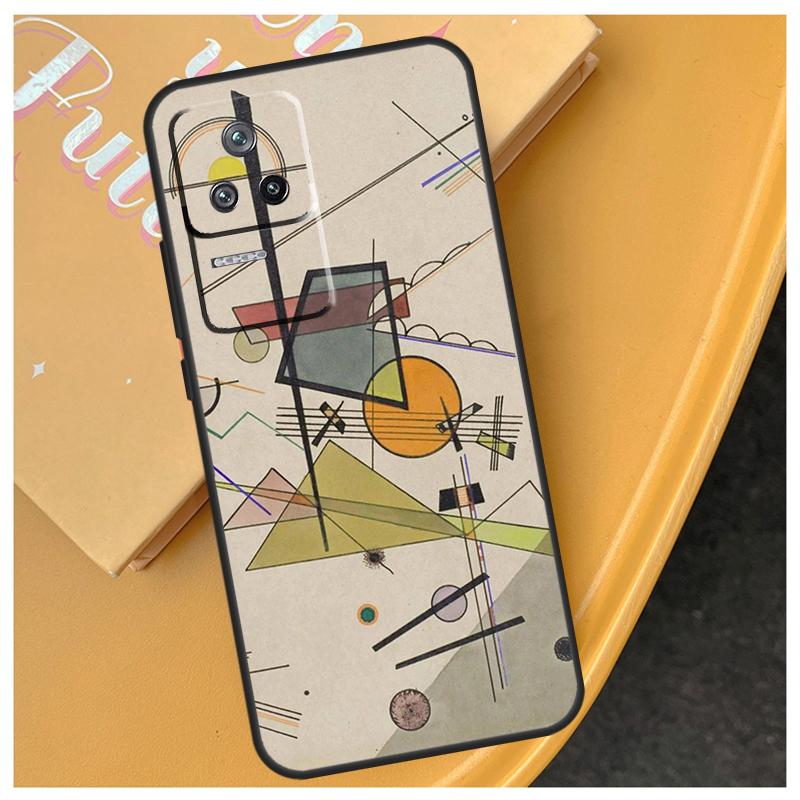 Wassily Kandinsky Abstract Funda For Xiaomi 15 14 Ultra 17 Pro Max 13T 14T 15T POCO F5 F6 F7 Pro X5 X6 X7 F8 Ultra Case
