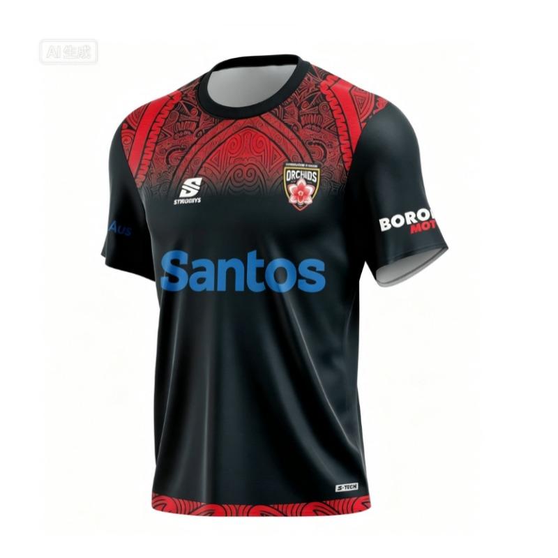 26-27 New Arrivals Orchid Team Jersey 3D Printed Comfortable Breathable T-shirt Training Daily Top Family Clothing