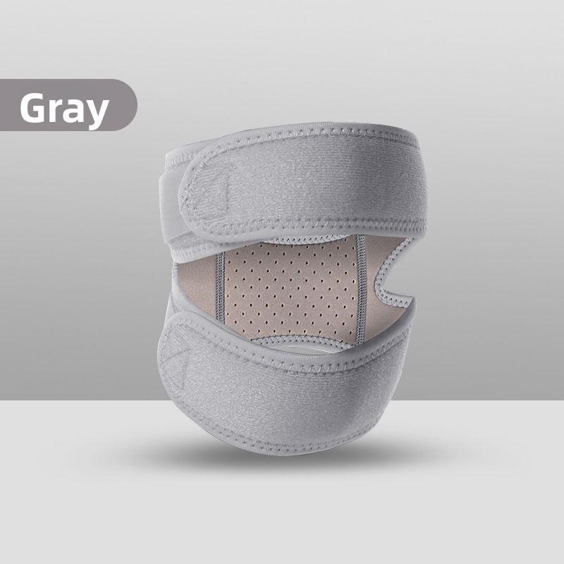 1Pc Sports Knee Pad Double Strip Adjustable Knee Strap Protect Knee Shock Absorption, Breathable and Non-slip for Running
