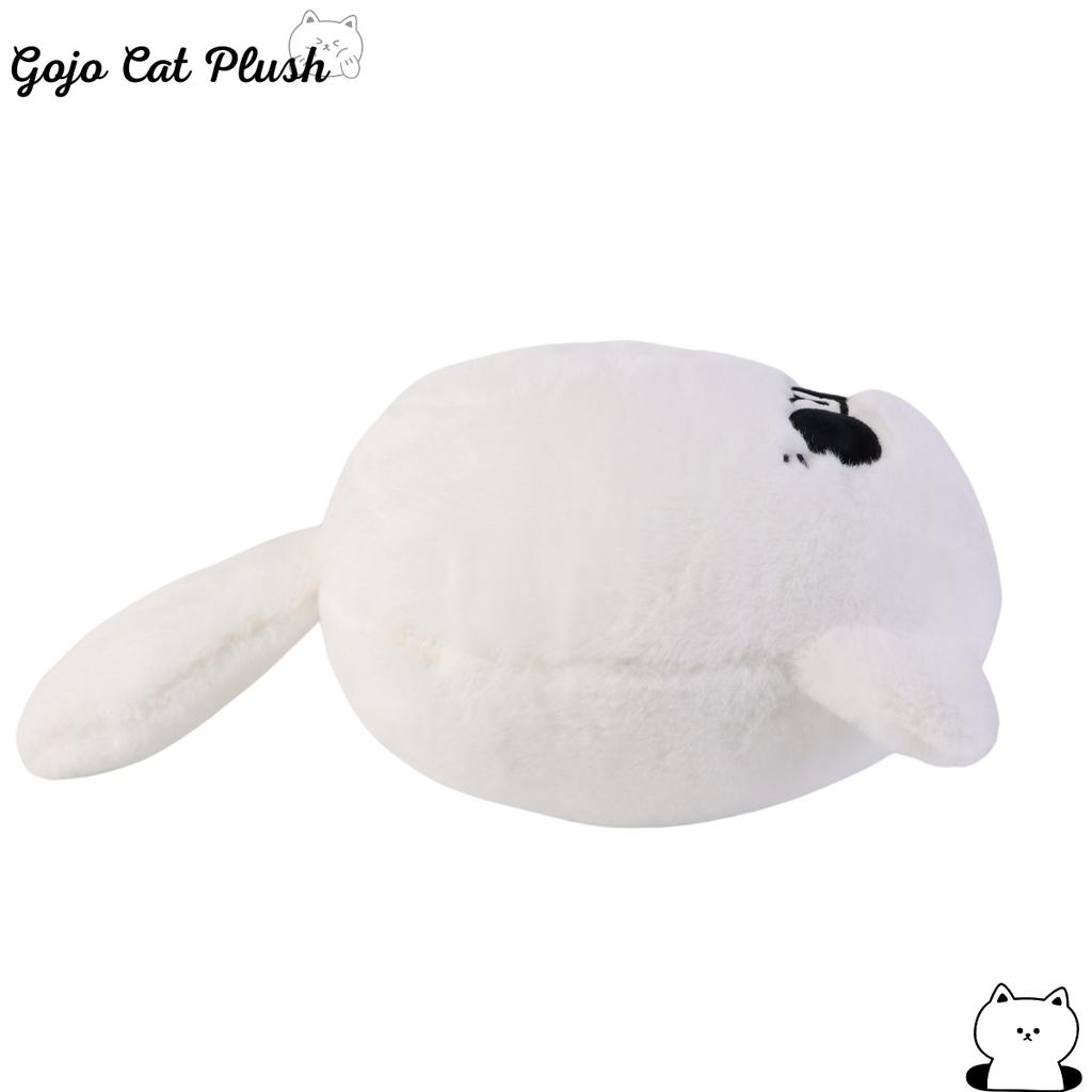 Pluszowa poduszka kot Gojo 30 cm Gorący anime kot w okularach Pluszowe zabawki Zwierzątka wypchane Lalka Wystrój domu Prezent urodzinowy dla dzieci