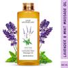 Sage Apothecary's Lavender Mint Massage Oil : Sensual Harmony Meets Natural Elegance | Vegan | Cruelty Free | Natural Bliss | Ideal for Couples,