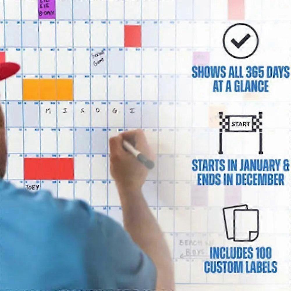 The Big A## Calendar 2026 - Oversized Wall Calendar with Pen & Stickers, 2026 Monthly Planner for Home Office, 33x43 Inches New Arrival S06