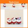 Dog Lovely Cartoon Keychain Plush Toy With Soft Fabric And Adorable Bow Detail