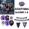 Premium Quality Latex Balloons For Horror Tv Series Themed Birthday Party 12-inch Round Shape
