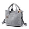 Canvas Small Square Bag, New Women's Handbag, Large Capacity, Fashionable and Simple Shoulder Bag, Anti-splashing Messenger Bag.