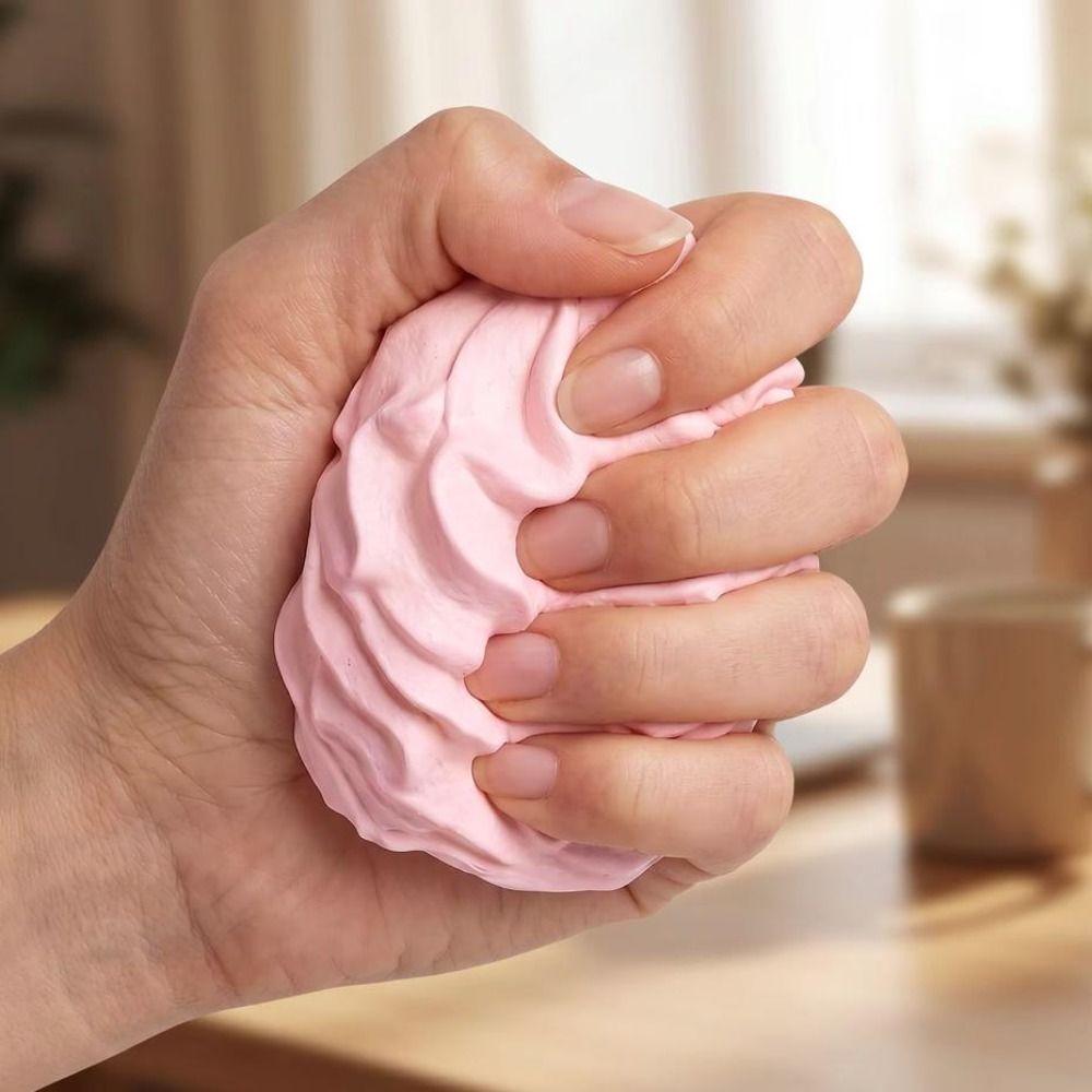 Slow Rebound Push Bubble Roll Toy Food Shape Cake Slow Rising Toy Kids Adults