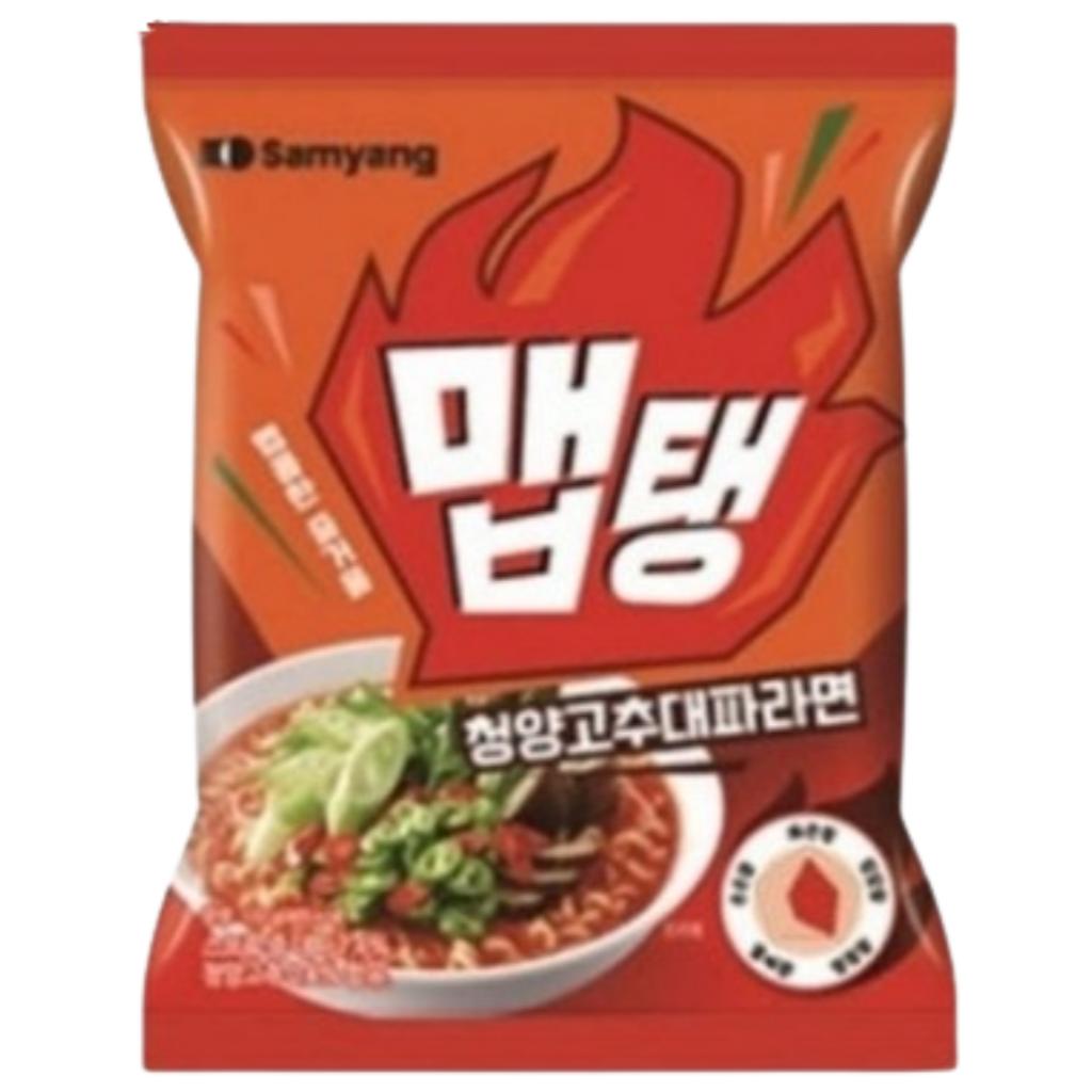 Samyang Korean Ramen Single Pack(1PCS) – 10 Flavors To Choose From (Buldak, Crobo Buldak, Maptaeng, Etc.)