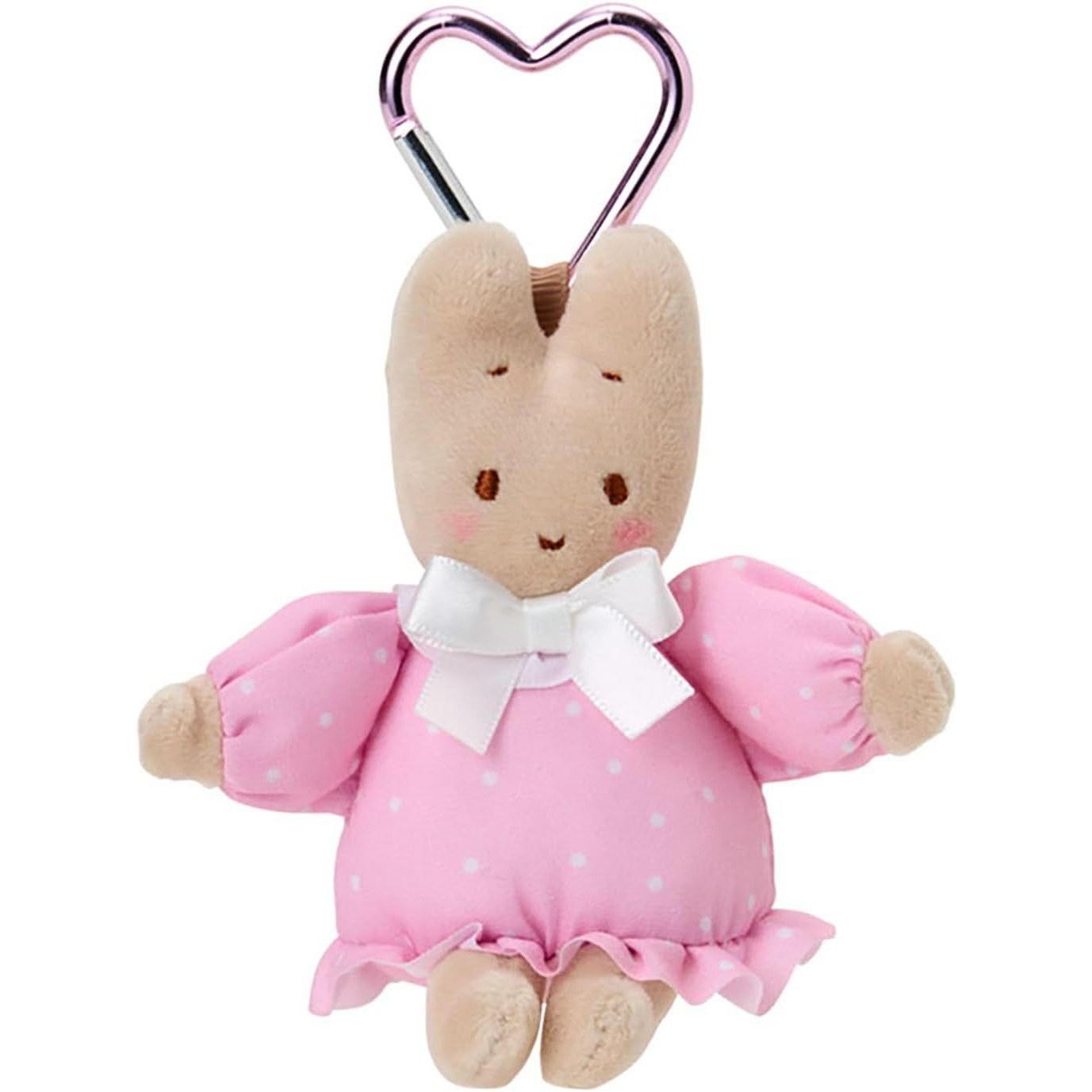 Sanrio Mini Mascot Holder Marron Cream Character Award Volume 3 Plush Keychain Key Ring 175455