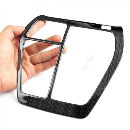 For -2025 Toyota RAV4 Stainless Steel Car Gear Shift Panel Cover Trim Black