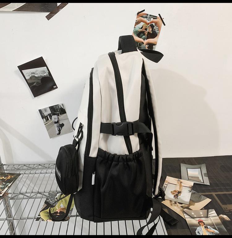 Japanese Style Large Capacity Men's Casual Sports Backpack - Suitable for College, Travel, or School Use