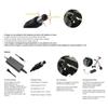42V 2A Scooter Battery Charger Power Adapter For 36V Electric Bike M 365 Universally Electric Hoverboard Accessories for US Plug