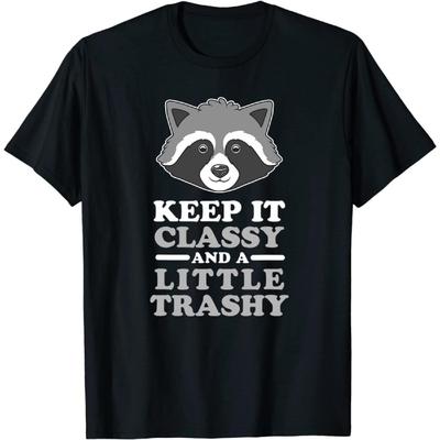 Keep It Classy Little Trashy Forest Animal Raccoon Lover T-Shirt, Long Sleeve Shirt, Sweatshirt, Hoodie