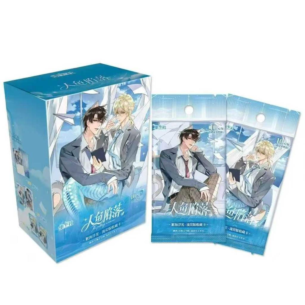 Card.Fun's Neue Der Fallende Meerjungmann Schwebendes Licht Sammelkarte, Authentisches Anime-Merchandise Signierte Karte Weihnachtsgeschenk