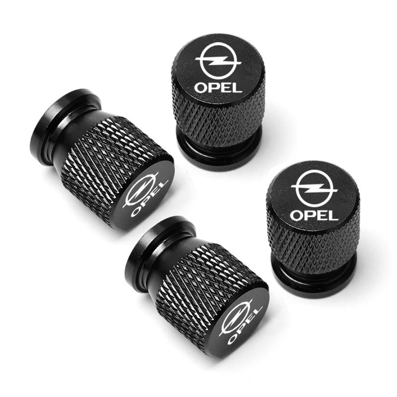 Car Wheel Tire Valve Caps Tyre Stem Covers Airdust Waterproof For Opel Astra GTC Insignia Antara Meriva Zafira Vectra Mokka