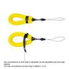 Yellow Orange Floating Straps for Olympus GoPro Fujifilm Nikon Panasonic FT3 2-Pack + TG-6, TG-5, TG-4, TG-870, HERO7, HERO6, XP140, XP130, XP120,