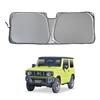 SEIWA Sunshade for Suzuki Jimny Sierra Z118 UV Custom Design with Titanium Blocks Over of UV Rays and of Heat Vehicle-Specific Pop-Up & (JB64/JB74)