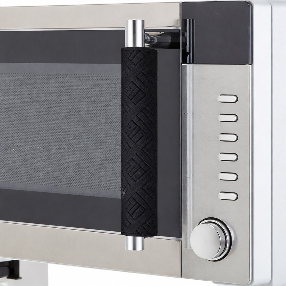 Plush Oven Door Handle Cover Washable Appliance Handle Covers  Home Decors