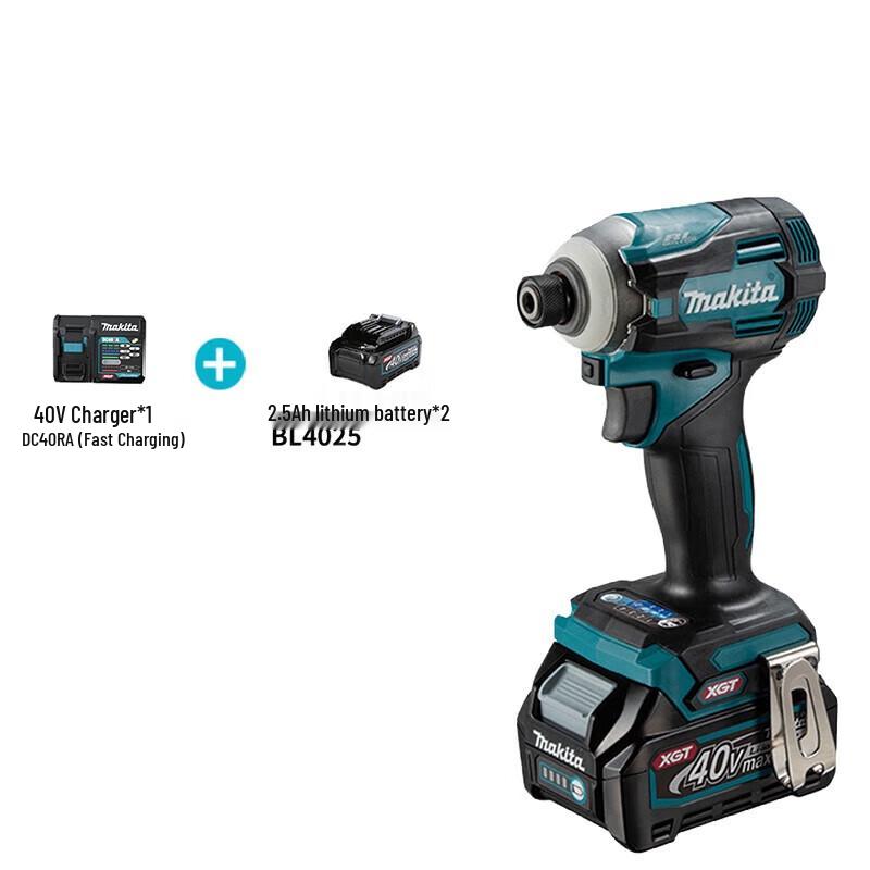 

Makita 40V Max XGT Cordless Impact Driver & Drill Kit CN plug (adapter included)