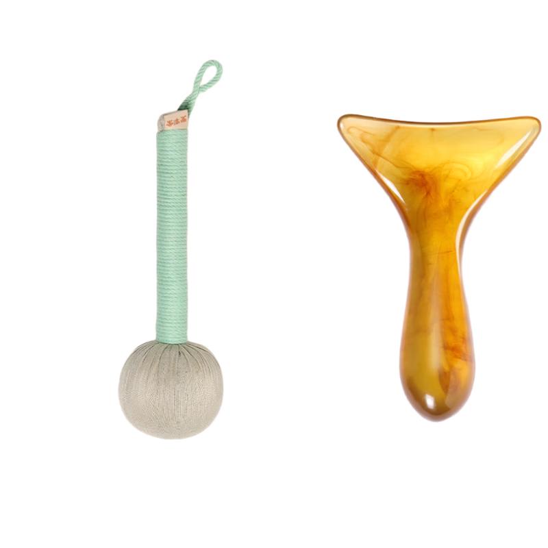 Набор «Молоток и скребок Гуаша из полыни Luzhiyuan»