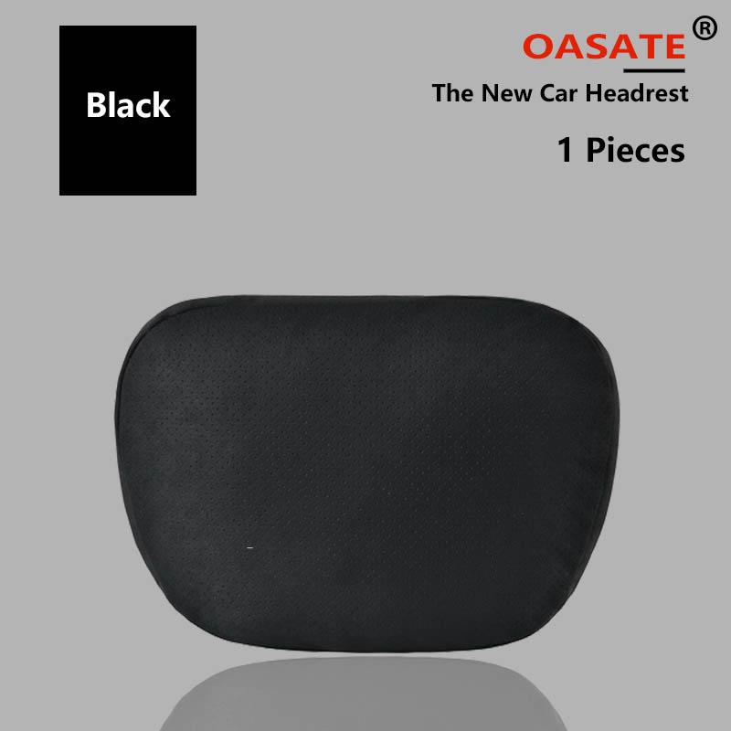 

Высококачественный автомобильный подголовник для шеи, сиденье/Maybach Design S Class, мягкая универсальная регулируемая автомобильная подушка для шеи, подушка для талии 1 Pcs Black