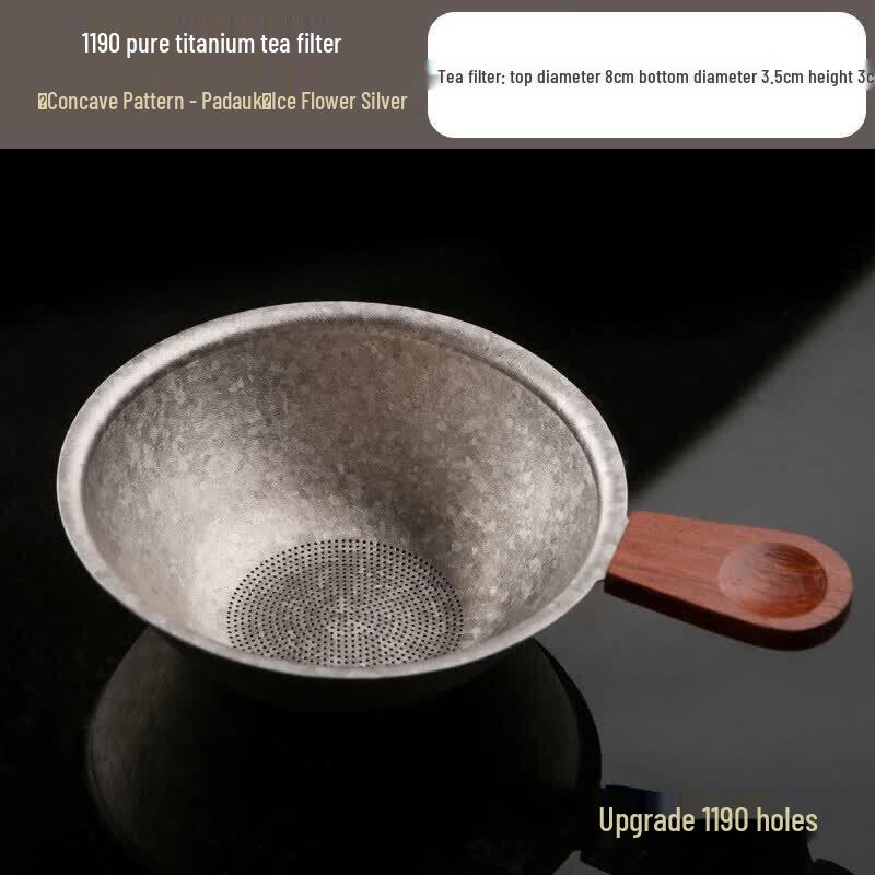 Youluo Pure Titanium Ultra-Fine Mesh Tea Infuser