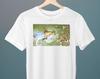 Car and Hunting Fox, Umberto Boccioni Painting, Unisex T-Shirt, Art T-Shirt, Expressionism, Gift for Her, Gift for Him, Art Lover Gift