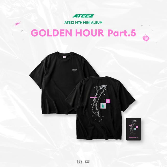 Предзаказ ATEEZ POP-UP Store GOLDEN HOUR: Часть 5 Футболка с коротким рукавом