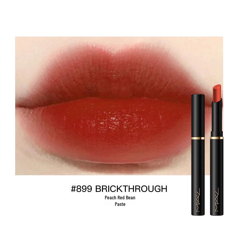 Роскошная Черная Магическая Палочка Помада: Матовый, Увлажняющий, Не смазывается, Стойкий, Тонкий тюбик, Осветляет кожу