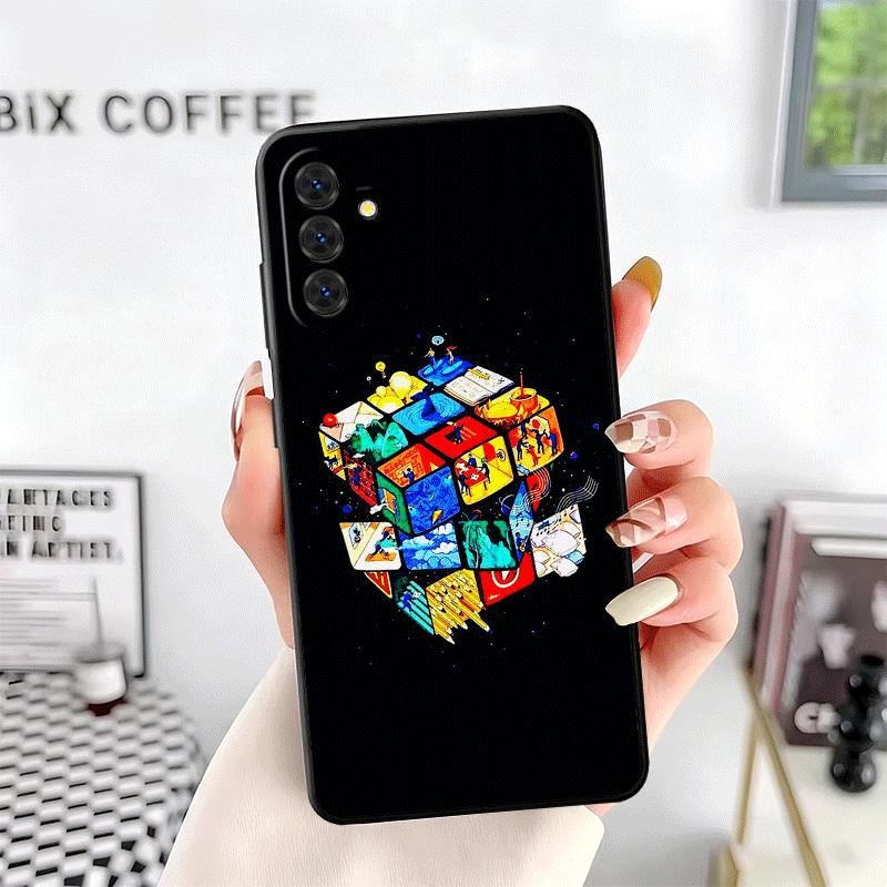 

Rubik Cube Formula Spoofs Math Soft Phone Case for Samsung A17 A37 A57 A16 A26 A36 A56 A15 A25 A35 A55 A14 A24 A34 A54 A13 A23 A Samsung A35