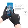 Summer Thin Breathable Gloves Spun Inner Silicone Anti Slip Suitable for Outdoor Sports Running Fitness Knitting Finger Gloves